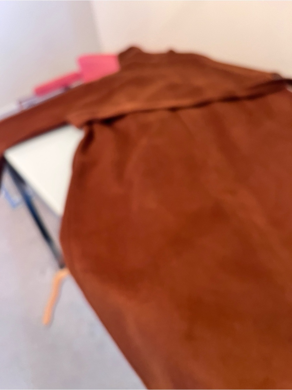 ZARA ZW Collection Limited Edition Wool Blend Belted Maxi Coat Brown L NWT - Picture 15 of 16